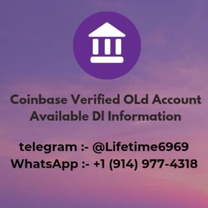 Verified Coinbase Account