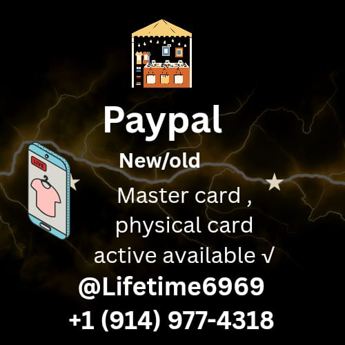 Verified PayPal Accounts