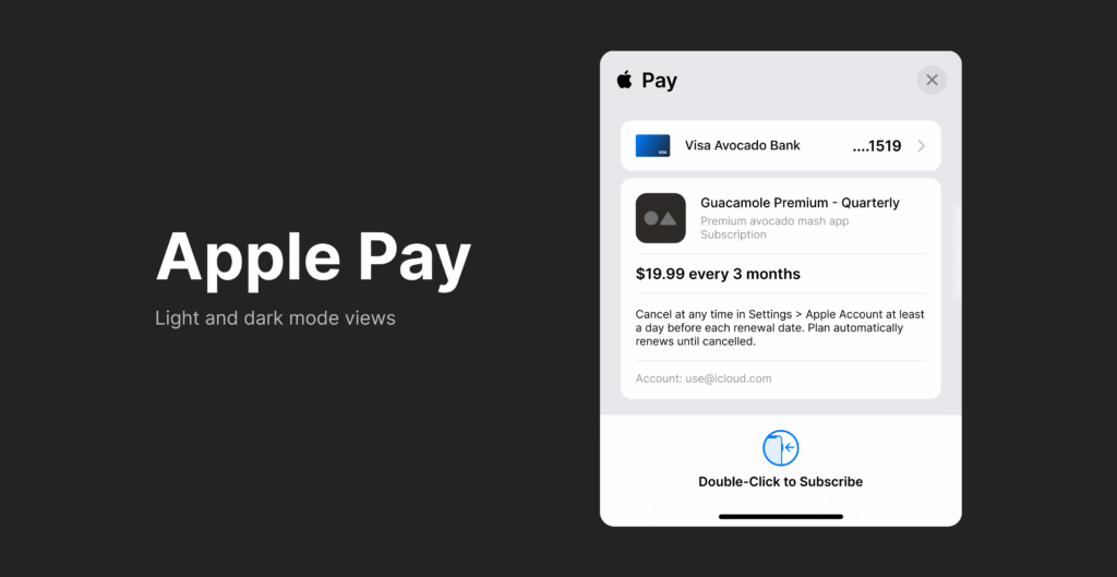 Apple Pay Account